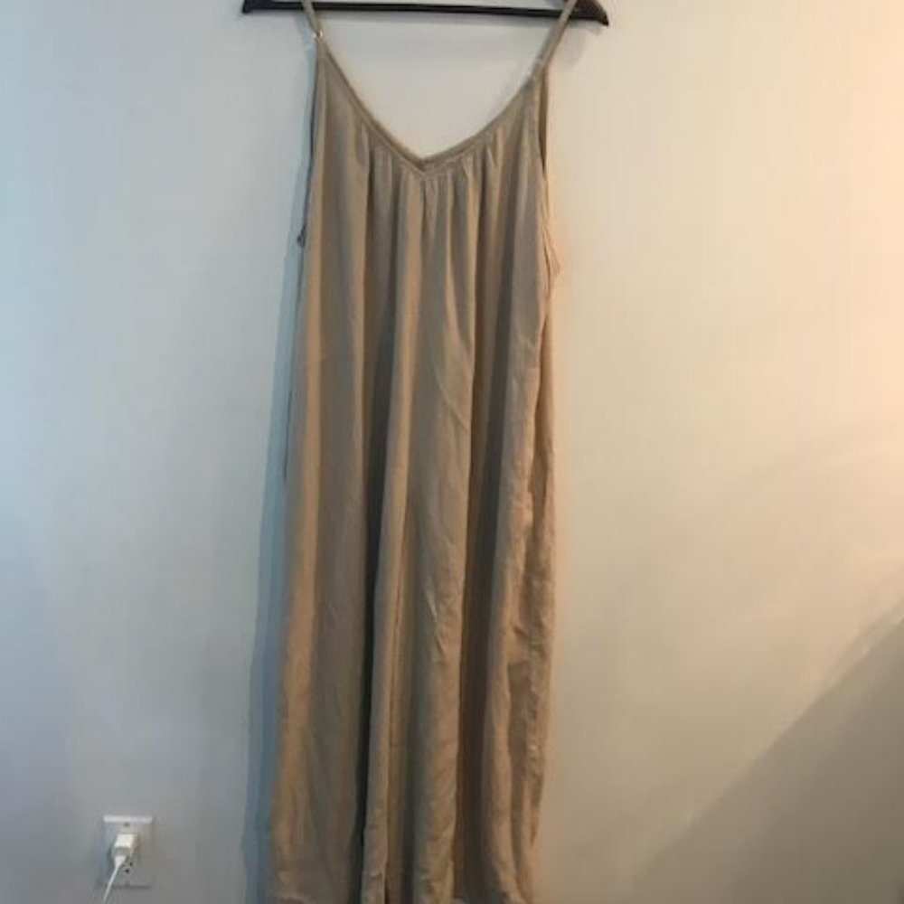 Tan Viscose Jumpsuit from Folk